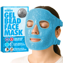 Perfect Remedy Face Ice Pack, Reusable Hot & Cold Ice Face Mask, Gel Compress for Helping with Puffy Eyes and Swelling Conditions, Facial Spa Cooling