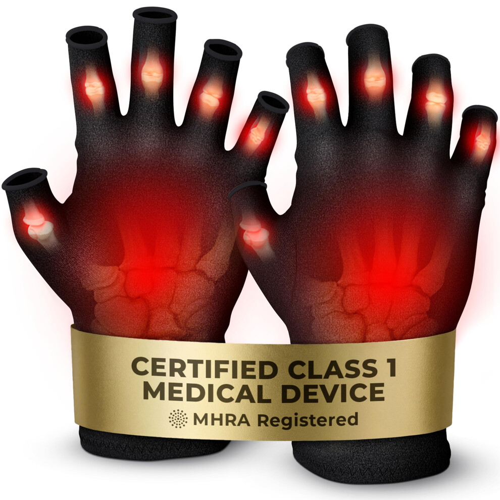 Imedic Arthritis Compression Gloves For Women & Men Â Fingerless Hand Support Fo