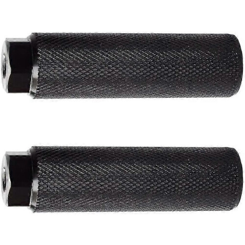 Universal Black Bicycle Rear Pedals - 2pcs for Stunt Bikes 2