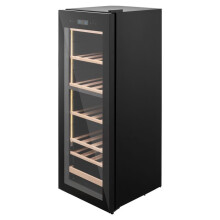 Cava de vino autoportante - DUOKU - JC-138D - 42 botellas - Doble zona - Puerta de vidrio