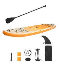 Tabla de Paddle Inflable con Asiento-Duoku-Dimensiones 304,8x83,8x15,2 cm-Modelo Ligero para Stand-up Paddle con Accesorios