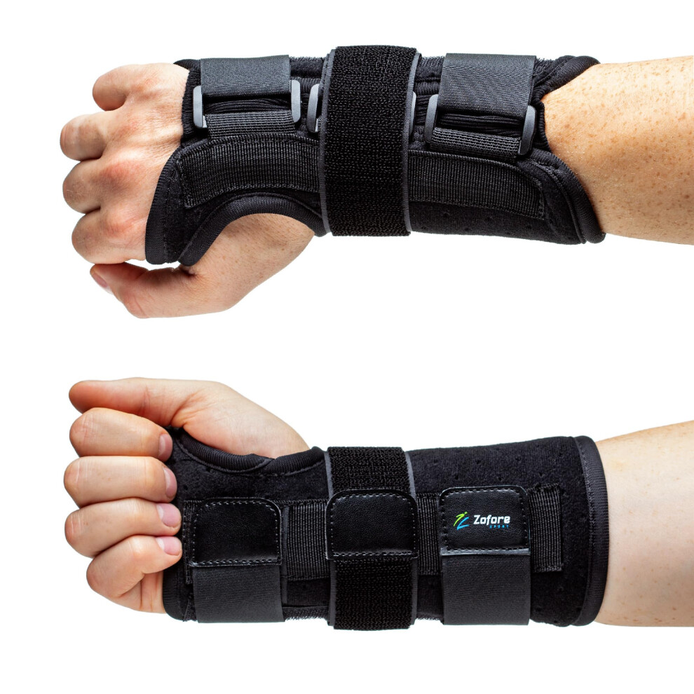 Zofore Sport Carpal Tunnel Wrist Support Brace With Metal Splint Stabilizer By