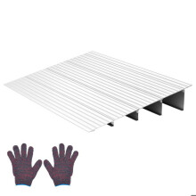 Aluminium Drempel Ramp-Duoku-voor Rolstoel, Maximale Hoogte van 115 mm, Laadcapaciteit Tot 363 kg