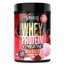 Warrior Whey Protein Powder + Creatine 500g, 20 Servings – High