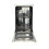 electriQ Freestanding Slimline Dishwasher - White 6
