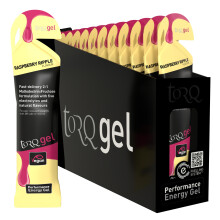 TORQ Running Gels with Electrolytes - 2:1 Maltodextrin: Fructose for Endurance Sports & Optimal Performance | Energy Gels for Running, Cycling & Mara
