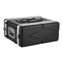Mallette Rack 4U Poco Profonda 310 mm-Duoku-per Amplificatore-Equipaggiamento Audio e Mixer DJ-in ABS-con Pannelli Frontali