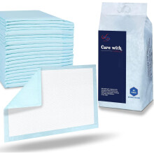 Waterproof Comfortz Incontinence Bed Pads 90 x 60cm, 30 Sheets, Disposable - 1100ml Highly Absorbent Soft Wetting Sheets, Odorless & Leak Proof Bed P