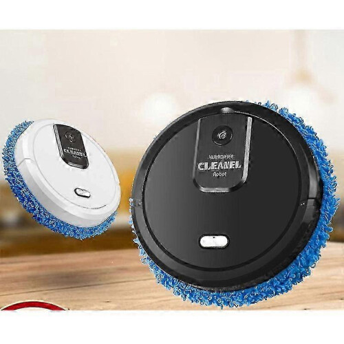 Smart mop robot for floors with vacuum and humidifying 2