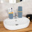 COMNICO Travel Toothbrush Cup Case Portable PP Seal Tooth Brush Holders Cover Multi-Function Toothpaste Storage Container Cup for Home School Camping 3