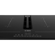 Bosch Series 6 PVQ731F15E 71cm Induction Hob Black For DuctedRecirculatin