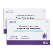 STI Test Kit Male and Female Chlamydia and Gonorrhea Sexual Health Home Test Kit | Antigen Rapid Swab STI Testing Kit Female and Male | Easy to Use S