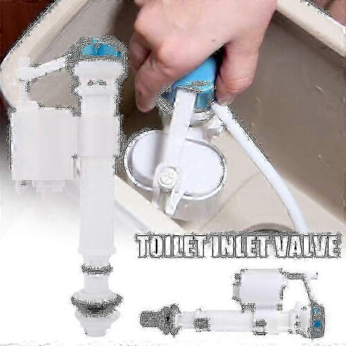 Flush valve for toilet tank with adjustable inlet flow 1