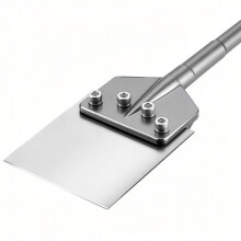Grattador de Solo SDS Max-Duoku-Burin Plano 630x150 mm, Acessório Compatível com Martelo Perfurador, Aço Liga 40Cr Endurecido