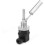 304 Stainless Steel Duckbill Float Switch - Water Liquid Level Sensor Controller, G1/2", DC 0-220V (Black + Silver, 1pc) 3