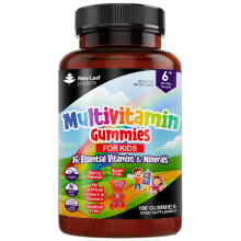 Multivitamins for Children Kids Multivitamin Gummies SIX Months + Zinc Vegan Essential Vitamins A, B3, B5, B6, B7, B9, B12, C, D3, E with Minerals, G