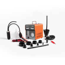 Detector de vazamentos por fumaça - DUOKU - SD716 - 12 V - Bomba dupla - Manômetro & Medidor de fluxo