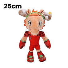 2026 World Cup Mascot Dog Squeaky Plush Toy Bite-Resistant Chew Toy.