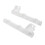 Left right bumper bracket for Mitsubishi Lancer 2008-2017 front 2