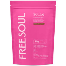 Free Soul Sculpt Protein Powder | 20g Protein | Hybrid Whey Protein | with Maca,