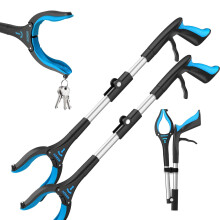 Kekoy 26'' 2-Pack Litter Pickers for Adults, Extra Long Portable Grabber Stick for Elderly, Helping Hand Grabber for Disabled Aid Picker Upper Grabbe