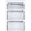 Candy Candy CUS518EWK Integrated Upright Freezer 204L Total Capacity, White, E Rated 3