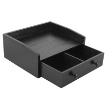 Coffee Machine Base Drawer Wood Tea Bag Coffee Capsule Drawer Storage Stand Desktop Water Countertop Cabinet Organizer