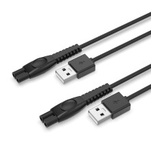 Superer 5V Cable Fit for Philips One Blade 360 QP2824, QP2734, QP2724, QP2834, MG7962, QP1924, MG7930, MG5950, QP6652, QP4631, S5887, BG7485, BG5021