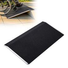 Drempelhelling 810x390 mm-Duoku-Antislip Aluminium Ramp voor Rolstoel, Laadcapaciteit 181,4 kg