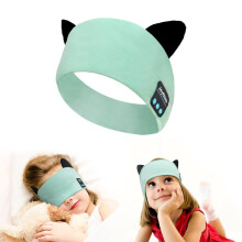 Joythink Kids Bluetooth Headband Headphones Sleep Mask Wireless Earphones Built in Thin Speaker Kids Adjustable Sports Headset for Girls Boys Childre