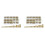 600Pcs Thread Knurled Nuts, Brass Knurled Threaded Insert Nuts, Brass Threaded Inserts for 3D Printing Injection Molding 1