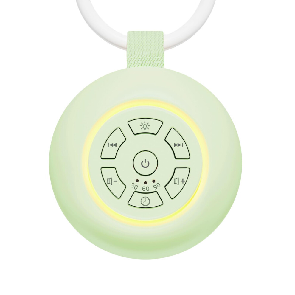 Gmeka White Noise Machine With Nursery Night Light For Baby Adults, Portable White Noise Machine With 24 Soothing Sounds Therapy For Sleeping Travel, Baby