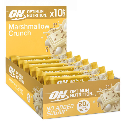 Optimum Nutrition Optimum Nutrition Marshmallow Protein Bar, 10 x 65 g