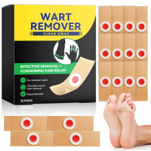 Wart Remover Plasters Patches Maximum Strength Verruca Corn Removal for Plantar