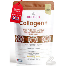 Nutrian Collagen+ | 1200mg Bio-Active Hydrolysed 100% Bovine Collagen