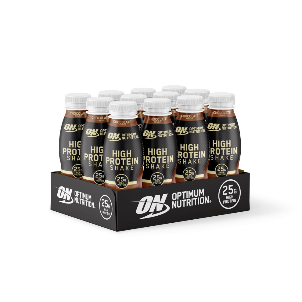 Optimum Nutrition High Protein Shake Bottles, Ready To Drink Post