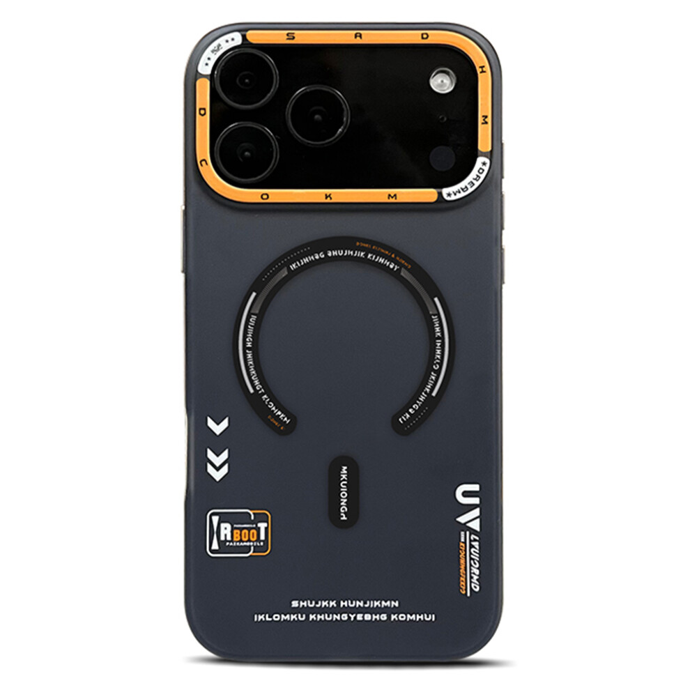 (Black) Paika M1 Series For Iphone 17 Pro Case Compatible With Magsafe Matte Pc + Tpu Phone Cover Black 6914296547344