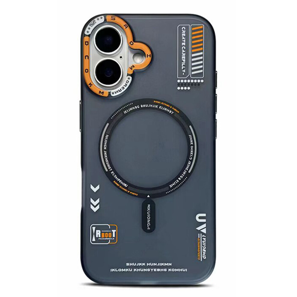 (Black) Paika M1 Series For Iphone 16 Case Compatible With Magsafe Matte Pc + Tpu Phone Cover Black 6914295160971
