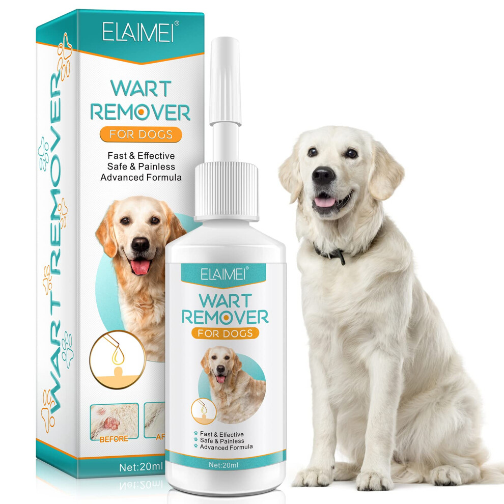Tiuedu Dog Wart Remover, Warts Removal Treatment, No Harm, And Pain-Free Dog Skin Tag Remover