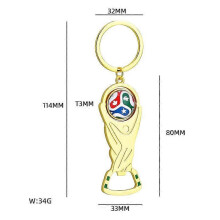 (A) 2026 World Cup Multifunctional Bottle Opener Keychain