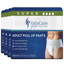 48 x Incontinence Pants Women and Men | Adult Diapers | Adult Nappies