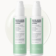 Back and Body Acne Treatment Spray: Effective Bacne Spray for Clear, Soothe & Moisturize with 2% Salicylic Acid & Tea Tree Oil - Effective for Men, W