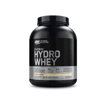 Optimum Nutrition Platinum Hydro Whey, Hydrolysed Whey Protein Isolate Powder with Essential Amino Acids, Glutamine and BCAA, Vanilla Bean Flavour, 4