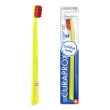Curaprox CS 3960 Super Soft Toothbrush– Adult Gum and Tooth Care | Super Soft Curen Filaments for Gentle Cleaning | Assorted Colours, Single Pack