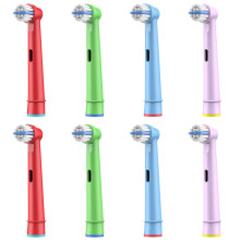 8 Count Kids Replacement Heads Compatible with Braun Oral B Electric