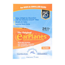 EarPlanes Original Earplugs for Children/Smaller Ears, Pressure