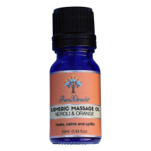 PureXtracts - Turmeric Massage Oil with Neroli & Orange - 100% Natural Turmeric