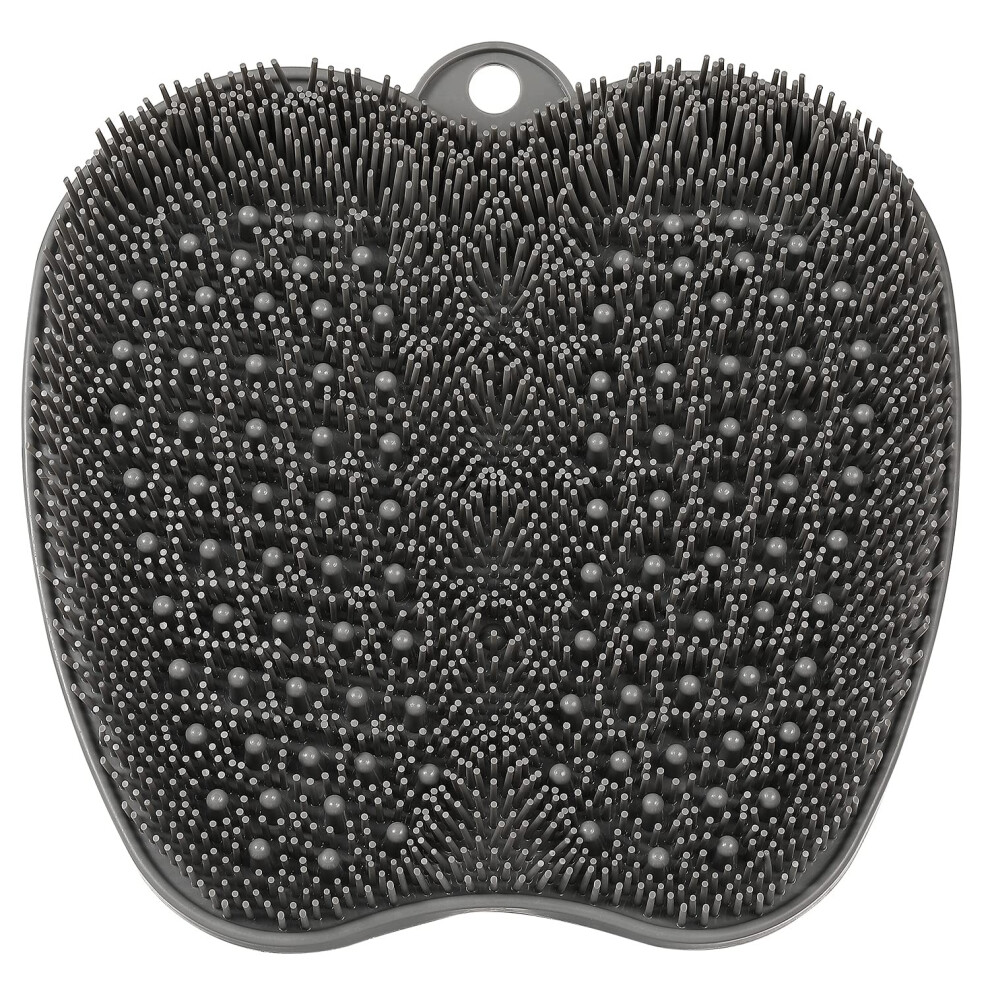 Honyin Larger Shower Foot Scrubber, Foot Cleaner Massager Mat With Non-Slip Suction Cups - Cleans, Exfoliation, Massages Your Feet Without Bending, C