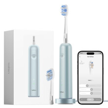 Laifen Wave Pro Electric Toothbrush for Adults, 60 Oscillations & 66,000 VPM for 13x Plaque Removal, Smart App, 70-Day Battery, IPX8 Waterproof, 2 P
