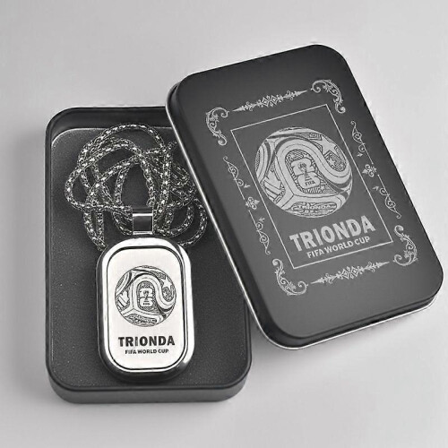 (Triple Wave) 2026 World Cup Pendant Necklace